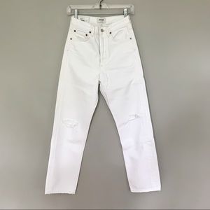 AGOLDE 90'S Mid Rise Loose Fit Jeans, Enamel